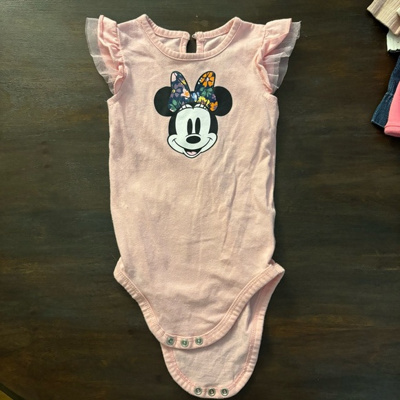 Minnie Mouse Onesie and Skirt with Straps - Picture 3 of 8